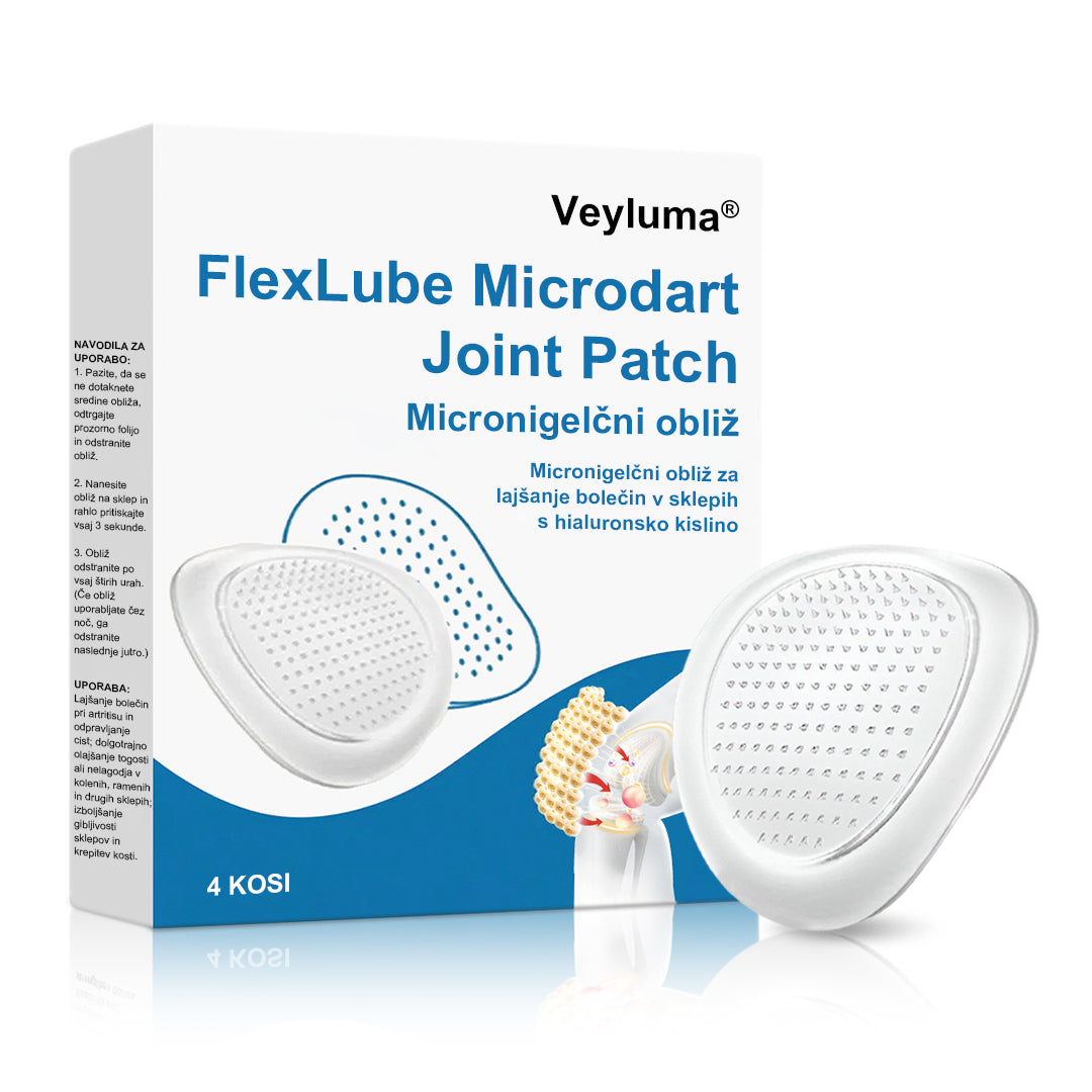 ✨ Veyluma® FlexLube mikroiglični obliž za sklepe 🧑‍⚕️ Ciljna podpora za boleče in toge sklepe — občutno lažje gibanje že v 5–18 dneh⭐