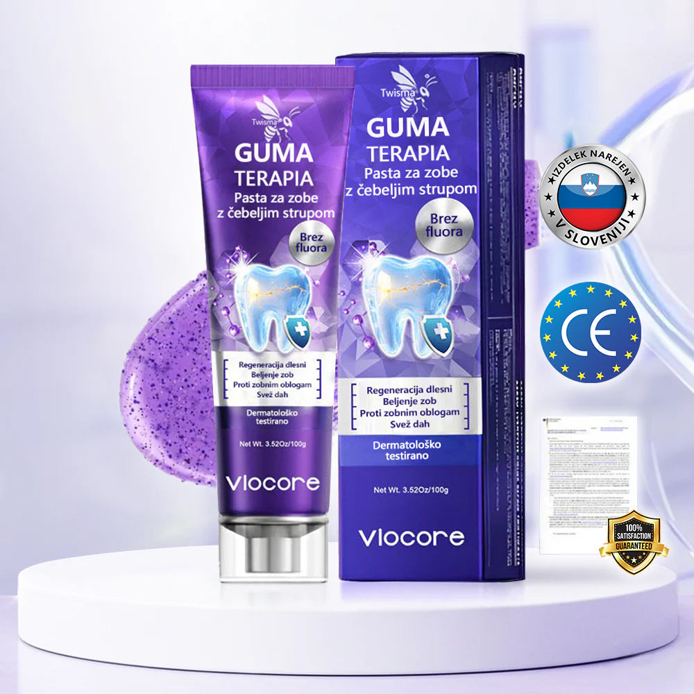🌟 Twisma® VioCore Propolis zobna pasta 🦷 Olajšanje zobobola v 3 dneh · 7-dnevna obnova dlesni · Preprečevanje parodontalne bolezni · Popolna kombinacija čebeljega strupa in naravnih mineralov 🌟