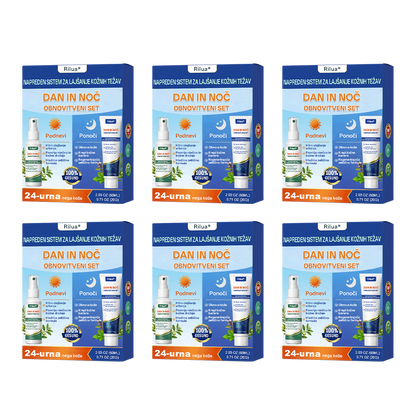 ✨ Rilua® 24H Tag- & Nacht Psoriasis System ✨ 🌿 Steroidfrei | ⚡ Anti-Juckreiz Soforthilfe Spray + 🛡️ Reparatur Balsam 💆‍♀️ Für Kopfhaut & Körper | 🔬 Dermatologisch entwickelt | 🚀 Schnelle Wirkung