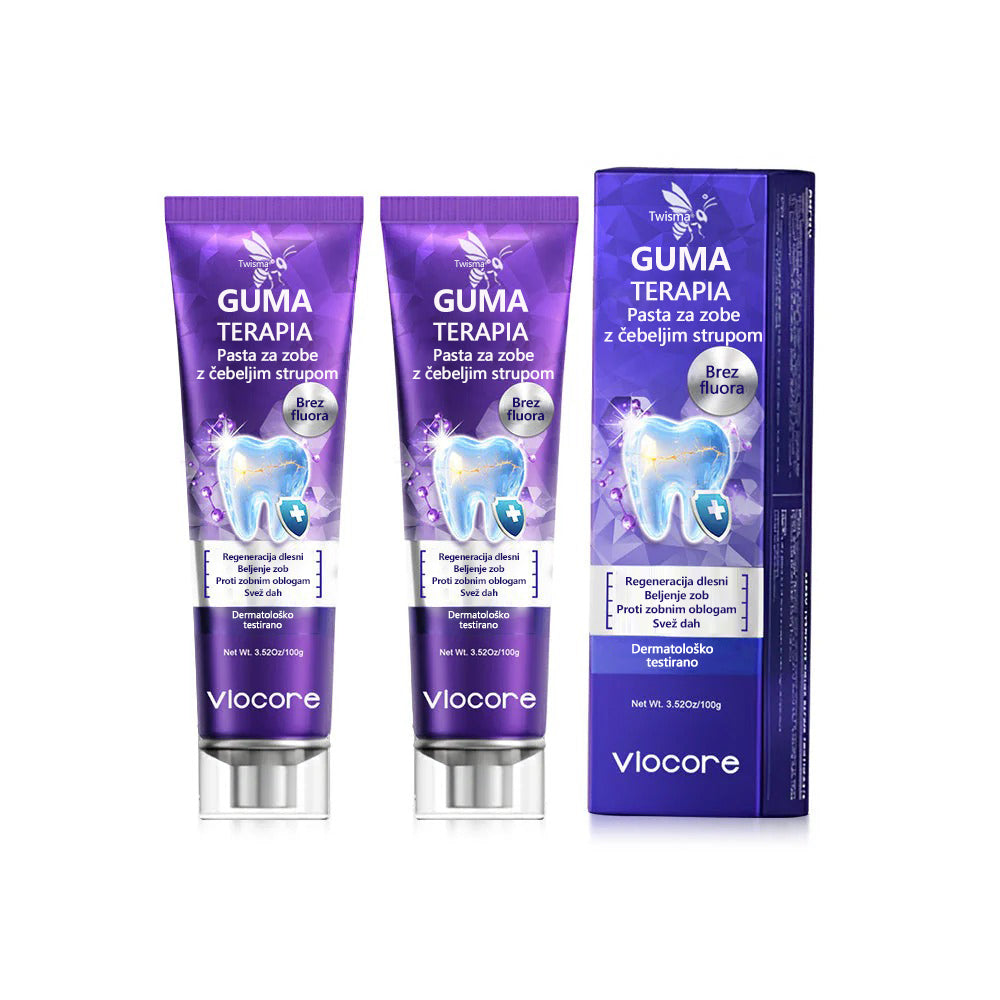 🌟 Twisma® VioCore Propolis zobna pasta 🦷 Olajšanje zobobola v 3 dneh · 7-dnevna obnova dlesni · Preprečevanje parodontalne bolezni · Popolna kombinacija čebeljega strupa in naravnih mineralov 🌟