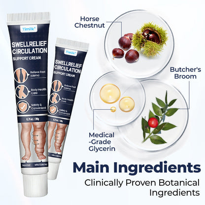Twisma® SwellRelief krema za podporo prekrvavitvi 👩🏻‍⚕️ POSEBNA RAZPRODAJA – ZADNJI DAN | 80 % POPUST 🔥