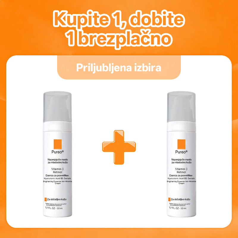 ✨ Pureo® revitalizacijska esenčna krema z matičnimi celicami, EGF in bakrovimi peptidi 💧 Spodbuja regeneracijo kože 🌿 Učvrsti in zgladi kožo ✨ Za bolj mladosten videz 💖