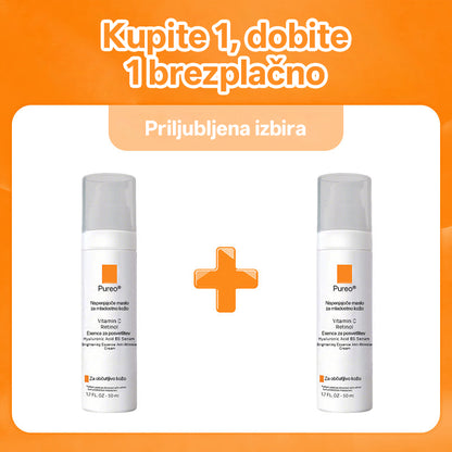 ✨ Pureo® revitalizacijska esenčna krema z matičnimi celicami, EGF in bakrovimi peptidi 💧 Spodbuja regeneracijo kože 🌿 Učvrsti in zgladi kožo ✨ Za bolj mladosten videz 💖