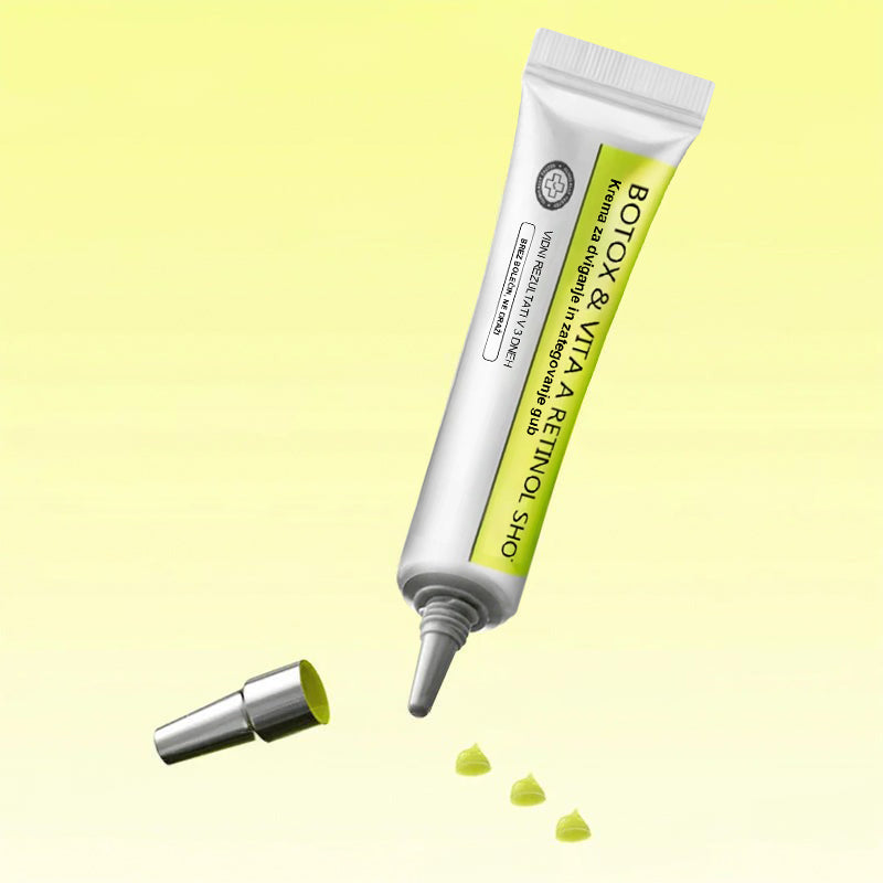 Vosxu™ Botox & Vita-A Retinol Shot serum za lifting gub ✨ – 💉 Mikro-Iglice | 💪 Peptidi z Učinkom Botoksa | 🌿 Retinol | ⚡ Vidni Rezultati v 3 Dneh