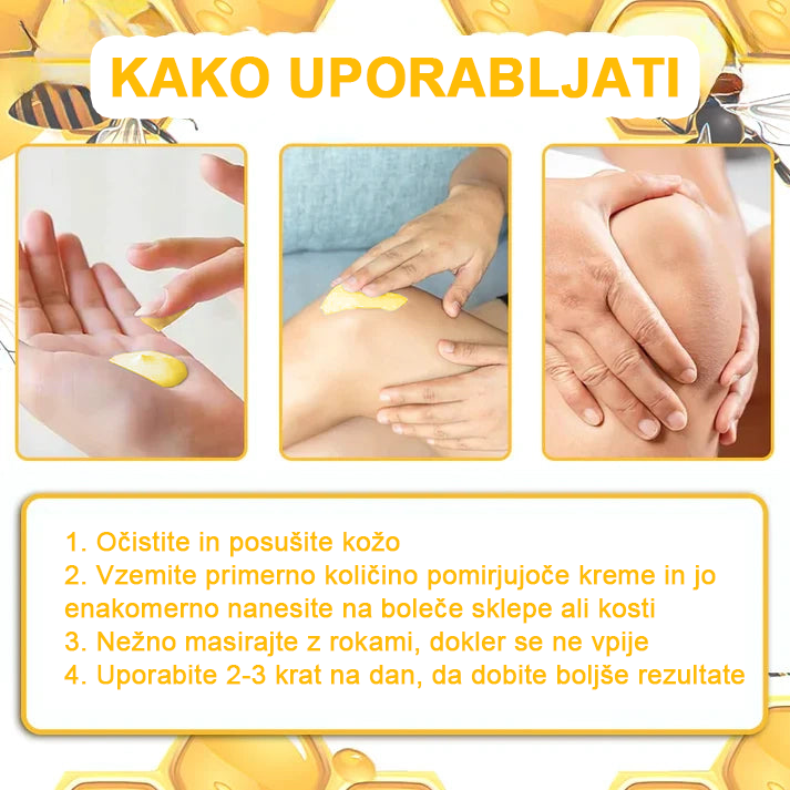 ADNOON™ Krema za lajšanje bolečin in celjenje kosti z botulin toksinom in čebeljim strupom 🦴🐝