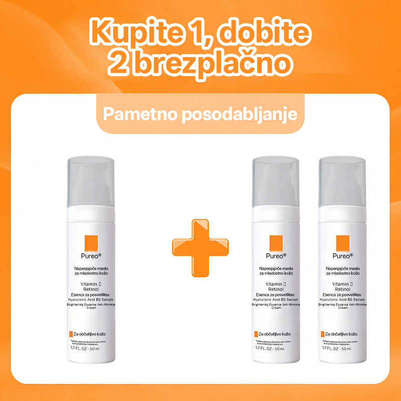✨ Pureo® revitalizacijska esenčna krema z matičnimi celicami, EGF in bakrovimi peptidi 💧 Spodbuja regeneracijo kože 🌿 Učvrsti in zgladi kožo ✨ Za bolj mladosten videz 💖