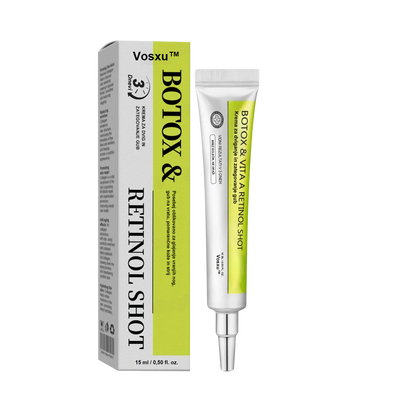 Vosxu™ Botox & Vita-A Retinol Shot serum za lifting gub ✨ – 💉 Mikro-Iglice | 💪 Peptidi z Učinkom Botoksa | 🌿 Retinol | ⚡ Vidni Rezultati v 3 Dneh