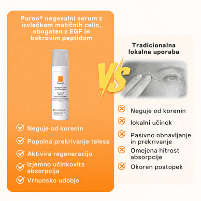 ✨ Pureo® revitalizacijska esenčna krema z matičnimi celicami, EGF in bakrovimi peptidi 💧 Spodbuja regeneracijo kože 🌿 Učvrsti in zgladi kožo ✨ Za bolj mladosten videz 💖
