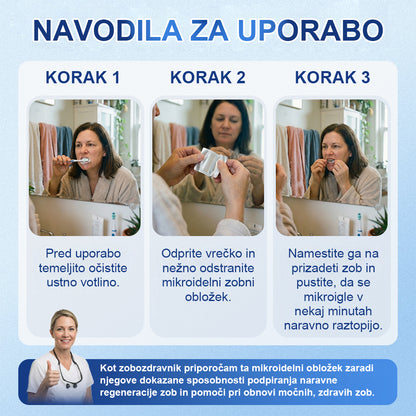 Guxar® Tideglusib Oralni Trakovi 🦷 – Aktivacija matičnih celic🧬, regeneracija dentina💎, krepitev sklenine⚡, beljenje zob✨, zmanjšanje občutljivosti💧, mikronadliki serum za zobe in dlesni💖, nežna vsakodnevna uporaba🌿