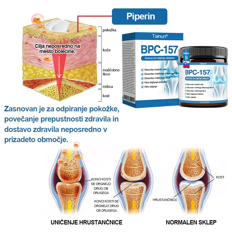 🏆 | Zadnji dan akcije – 80 % POPUST | Twisma® BPC-157 krema za regeneracijo sklepov 🦴 Pomaga pri artritisu, nevropatiji, revmatizmu, športnih poškodbah in drugih težavah 🦵