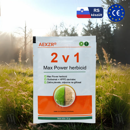 AEXZR® 2 v 1 Herbicid največje moči – Hitro uničenje plevela v 6 urah ⚡ | Dvojno delovanje brez glifosata 🌿