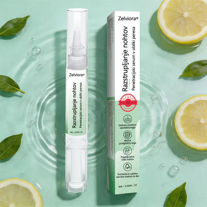 Zelviora® Serum Pen za globinsko nego in obnovo nohtov ✨ Napredna mikro-molekularna formula za obnovo nohtov 💧 Globinsko delovanje ✔️ Podpira zdravo rast nohtov ⏱️ Vidni rezultati v 7–21 dneh 🔥