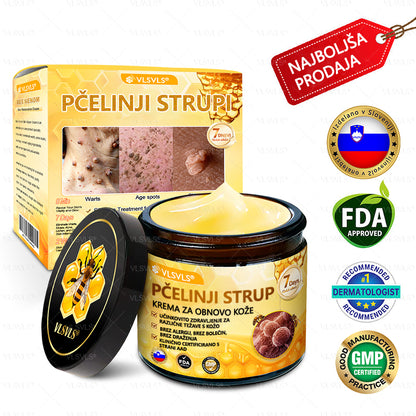 ✨ VLSVLS® Krema za obnovo kože s čebeljim strupom 🐝 Proti gubam & povešeni koži | 💆‍♀️ Učvrstitev telesa & regeneracija⚡ Vidni rezultati v 7 dneh | 💯 100% naravne sestavine |  ZADNJI DAN 80% CENEJE 🔥