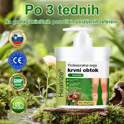 Poslovite se od otečenih, bolečih nog – Healrize® FluidEase Professional Krema za cirkulacijo nog prinaša pravo olajšanje! 🦵
