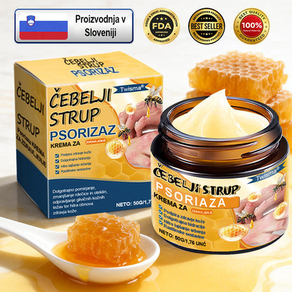 Twisma® Krema s čebeljim strupom za luskavico 🐝 Comfort-first nega kožne bariere za suho, luskasto in srbečo kožo — brez steroidov · nežna · primerna za vsakodnevno uporabo 💧 | Zadnji dan akcije – 80 % POPUST | 🏆 ✨