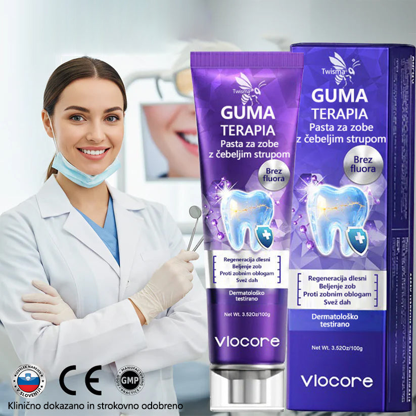 🌟 Twisma® VioCore Propolis zobna pasta 🦷 Olajšanje zobobola v 3 dneh · 7-dnevna obnova dlesni · Preprečevanje parodontalne bolezni · Popolna kombinacija čebeljega strupa in naravnih mineralov 🌟