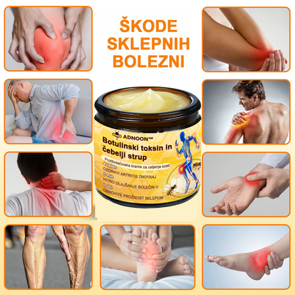 ADNOON™ Krema za lajšanje bolečin in celjenje kosti z botulin toksinom in čebeljim strupom 🦴🐝
