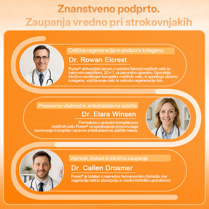 ✨ Pureo® revitalizacijska esenčna krema z matičnimi celicami, EGF in bakrovimi peptidi 💧 Spodbuja regeneracijo kože 🌿 Učvrsti in zgladi kožo ✨ Za bolj mladosten videz 💖