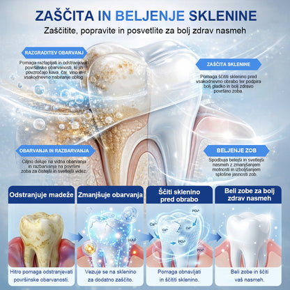 Guxar® Tideglusib Oralni Trakovi 🦷 – Aktivacija matičnih celic🧬, regeneracija dentina💎, krepitev sklenine⚡, beljenje zob✨, zmanjšanje občutljivosti💧, mikronadliki serum za zobe in dlesni💖, nežna vsakodnevna uporaba🌿