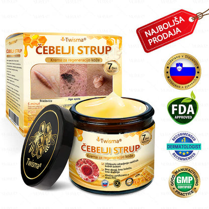🐝🌷 Izdelano in poslano iz Slovenije – Twisma® Krema z naravnim čebeljim strupom za regeneracijo kože 🔥🔥 ZADNJI DAN – 80 % POPUST!