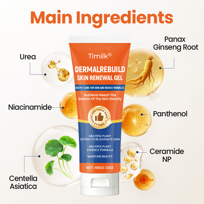 🌟 Vosxu® DermalRebuild Gel za Obnovo Kože – Za Strije, Brazgotine, Akne in Neenakomerno Teksturo | Vidno Bolj Gladka Koža v 7–14 Dneh 💎