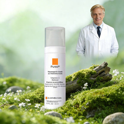 ✨ Pureo® revitalizacijska esenčna krema z matičnimi celicami, EGF in bakrovimi peptidi 💧 Spodbuja regeneracijo kože 🌿 Učvrsti in zgladi kožo ✨ Za bolj mladosten videz 💖