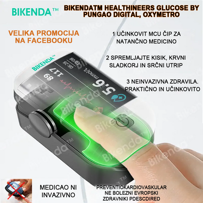 Bikenda™ Inteligentni večnamenski neinvazivni laserski merilnik glukoze v krvi  naslednje generacije [99,9 % natančnost]🚀