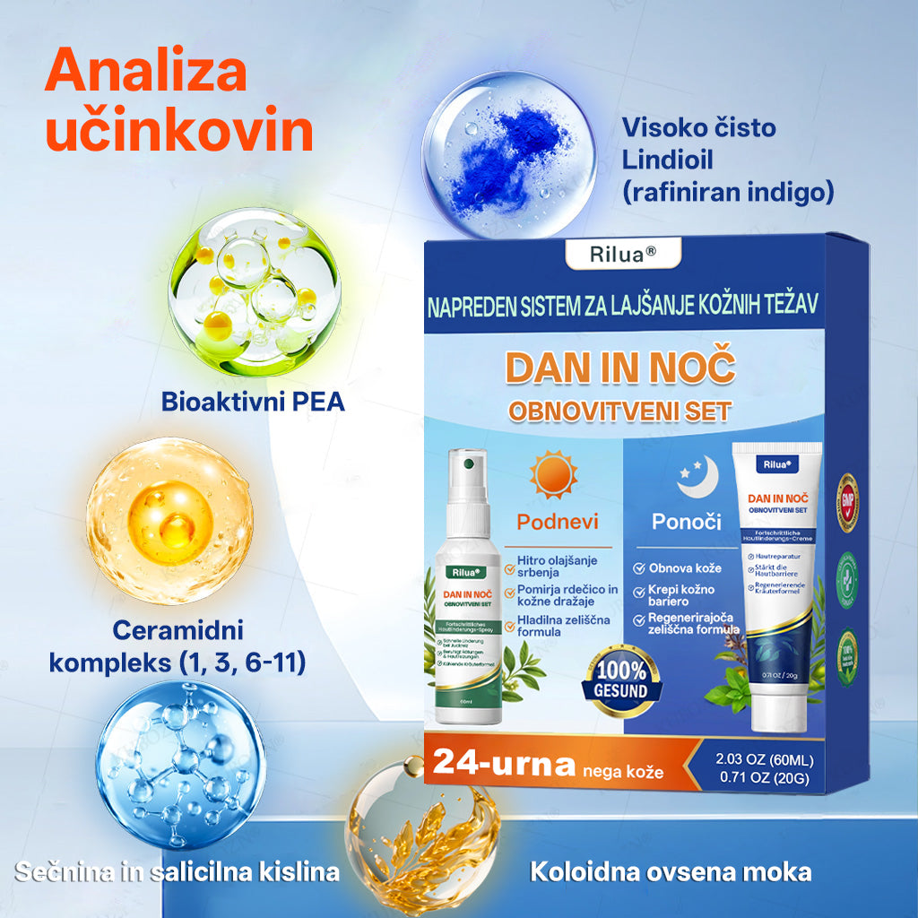 ✨ Rilua® 24H Tag- & Nacht Psoriasis System ✨ 🌿 Steroidfrei | ⚡ Anti-Juckreiz Soforthilfe Spray + 🛡️ Reparatur Balsam 💆‍♀️ Für Kopfhaut & Körper | 🔬 Dermatologisch entwickelt | 🚀 Schnelle Wirkung