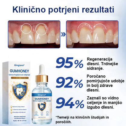 🌿🐝 Gingiora® Oral Heal Drops – naravne kapljice za nego dlesni in ustne votline | Za občutljive, razdražene in krvaveče dlesni ✨🦷