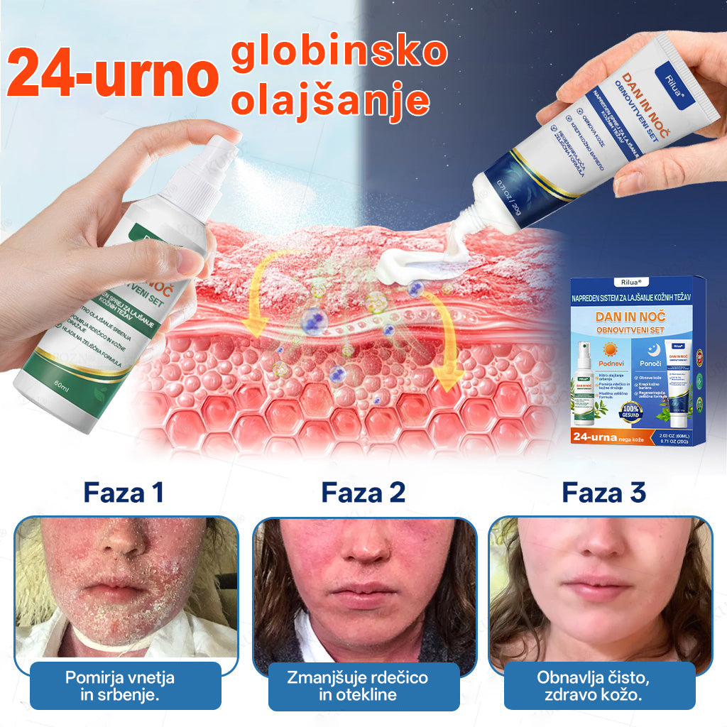 ✨ Rilua® 24H Tag- & Nacht Psoriasis System ✨ 🌿 Steroidfrei | ⚡ Anti-Juckreiz Soforthilfe Spray + 🛡️ Reparatur Balsam 💆‍♀️ Für Kopfhaut & Körper | 🔬 Dermatologisch entwickelt | 🚀 Schnelle Wirkung