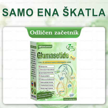 𝐆𝐞𝑒𝐿𝑒𝐦𝐨𝐧® 𝐆𝐥𝐮𝐦𝐚𝐬𝐞𝐭𝐢𝐝𝐞 8 v 1 Hujševalni in zdravju namenjen nano obliž z mikroiglicami 🇸🇮 (Samo enkrat na dan, vidne spremembe že v 7 dneh) ✅