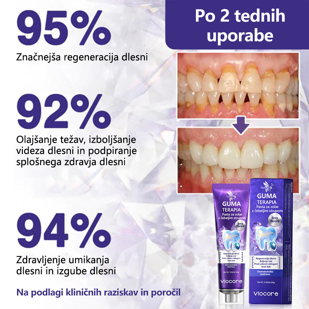 🌟 Twisma® VioCore Propolis zobna pasta 🦷 Olajšanje zobobola v 3 dneh · 7-dnevna obnova dlesni · Preprečevanje parodontalne bolezni · Popolna kombinacija čebeljega strupa in naravnih mineralov 🌟
