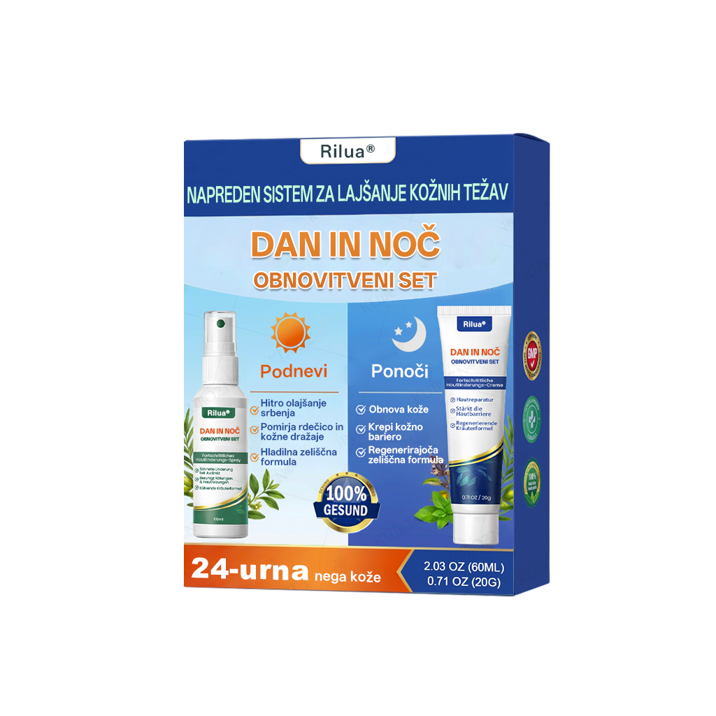 ✨ Rilua® 24H Tag- & Nacht Psoriasis System ✨ 🌿 Steroidfrei | ⚡ Anti-Juckreiz Soforthilfe Spray + 🛡️ Reparatur Balsam 💆‍♀️ Für Kopfhaut & Körper | 🔬 Dermatologisch entwickelt | 🚀 Schnelle Wirkung