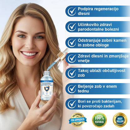 🌿🐝 Gingiora® Oral Heal Drops – naravne kapljice za nego dlesni in ustne votline | Za občutljive, razdražene in krvaveče dlesni ✨🦷