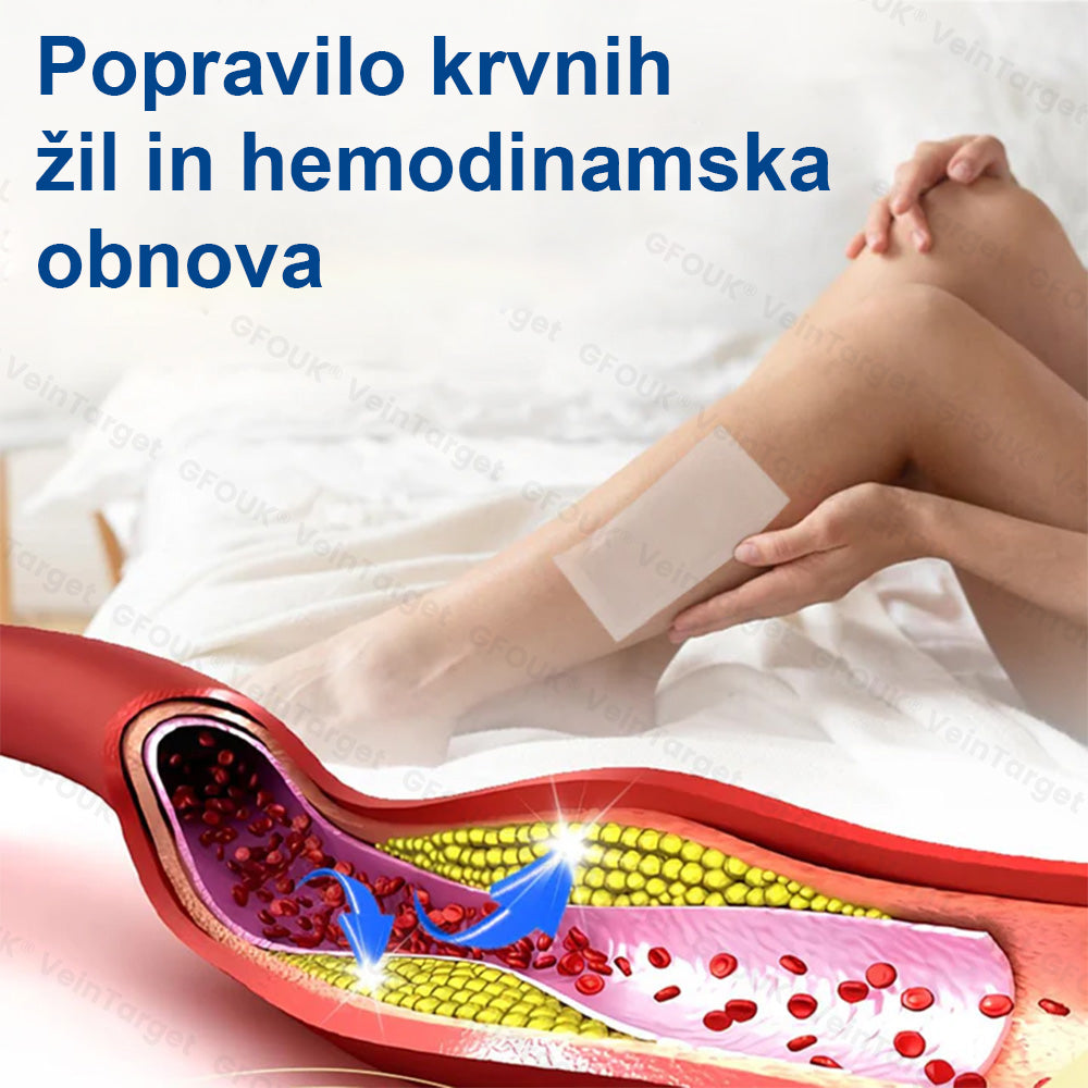 ✨ Twisma® VeinTarget: Napreden transdermalni sistem za zdravljenje kronične venske insuficience 🌿  Prvi EU-certificiran 🇪🇺 in GMP-certificiran ⚕️ alpski zeliščni mikroigelni obliž. Klinično dokazana 96-odstotna uspešnost 📊 Vidni rezultati v 7–14 dneh 🔥🔥
