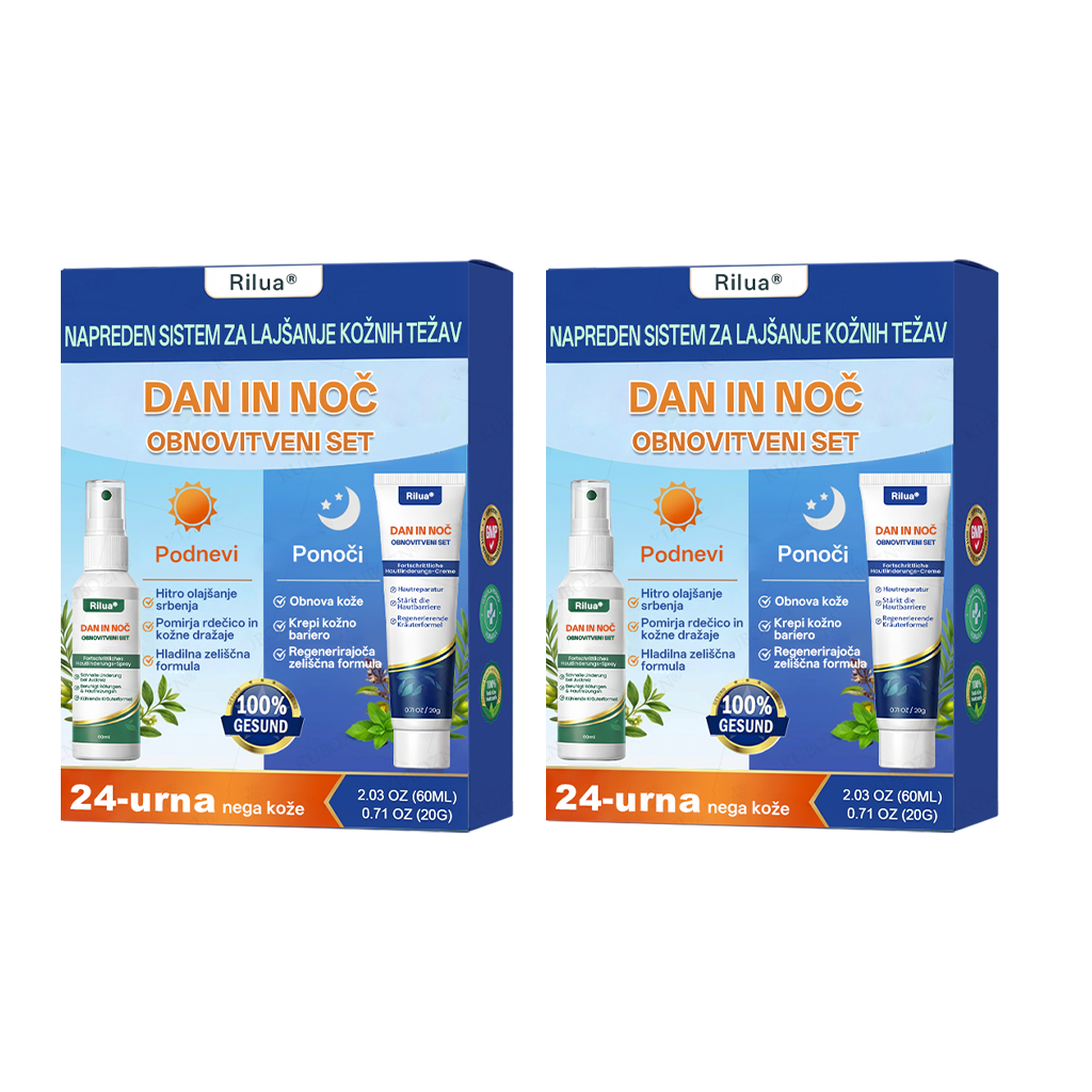 ✨ Rilua® 24H Tag- & Nacht Psoriasis System ✨ 🌿 Steroidfrei | ⚡ Anti-Juckreiz Soforthilfe Spray + 🛡️ Reparatur Balsam 💆‍♀️ Für Kopfhaut & Körper | 🔬 Dermatologisch entwickelt | 🚀 Schnelle Wirkung