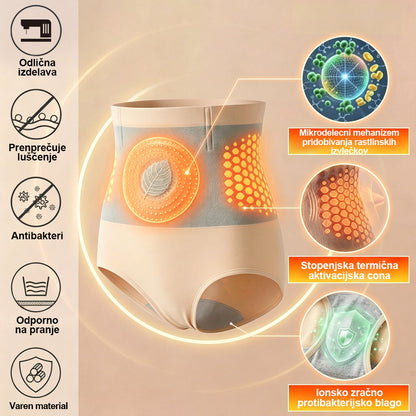 Auralithe® Termo oblikovalne hlače za kurjenje maščob | 4v1 oblikovanje telesa + kompresija | Zeolit & moringa + berberin tehnologija | 30-min dnevni učinek | ISO 9001 + GMP certifikat |  DO -70% POPUST 🔥