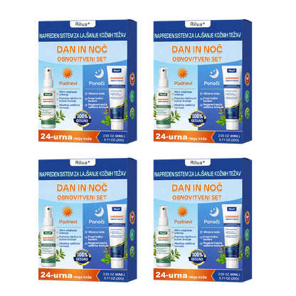 ✨ Rilua® 24H Tag- & Nacht Psoriasis System ✨ 🌿 Steroidfrei | ⚡ Anti-Juckreiz Soforthilfe Spray + 🛡️ Reparatur Balsam 💆‍♀️ Für Kopfhaut & Körper | 🔬 Dermatologisch entwickelt | 🚀 Schnelle Wirkung