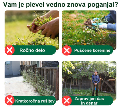 AEXZR® 2 v 1 Herbicid največje moči – Hitro uničenje plevela v 6 urah ⚡ | Dvojno delovanje brez glifosata 🌿
